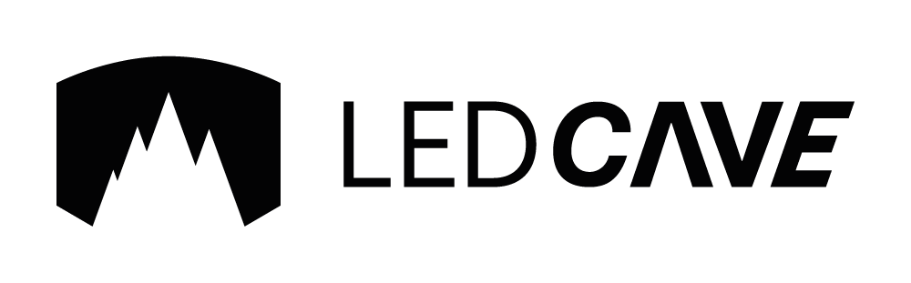 LEDcave Logo Schwarz